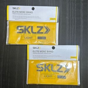 SKLZ Elite Mini Premium Resistance Training Bands~Set of 2~NEW!
